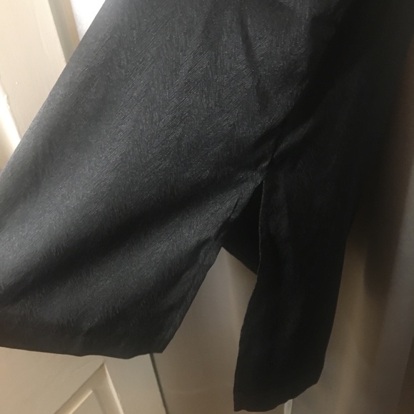 ❤️FINAL PRICE✨prologue black sleeveless mock neck textured blouse✨ - Picture 5 of 7